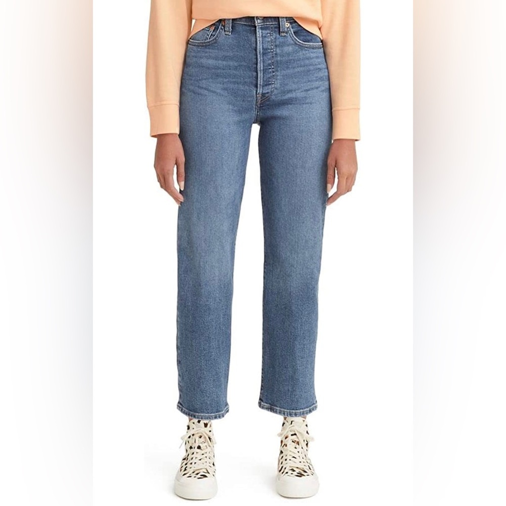 Levis Ribcage Straight Ankle